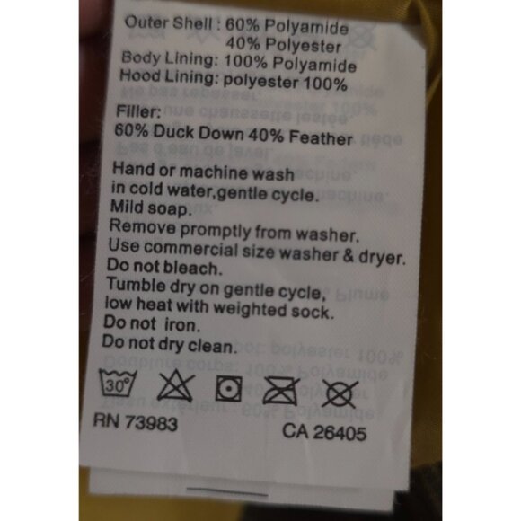 Helly Hansen Womens XL Brown Namsos Bomber HTXP Waterproof Down Filled Jacket - Picture 12 of 16